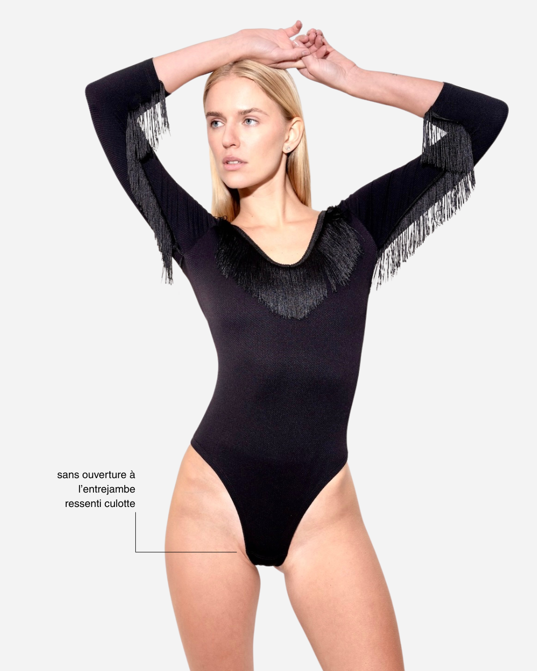 BODY_A_FRANGES_NOIR_MANCHES_MILONGUES_SANS_PRESSION