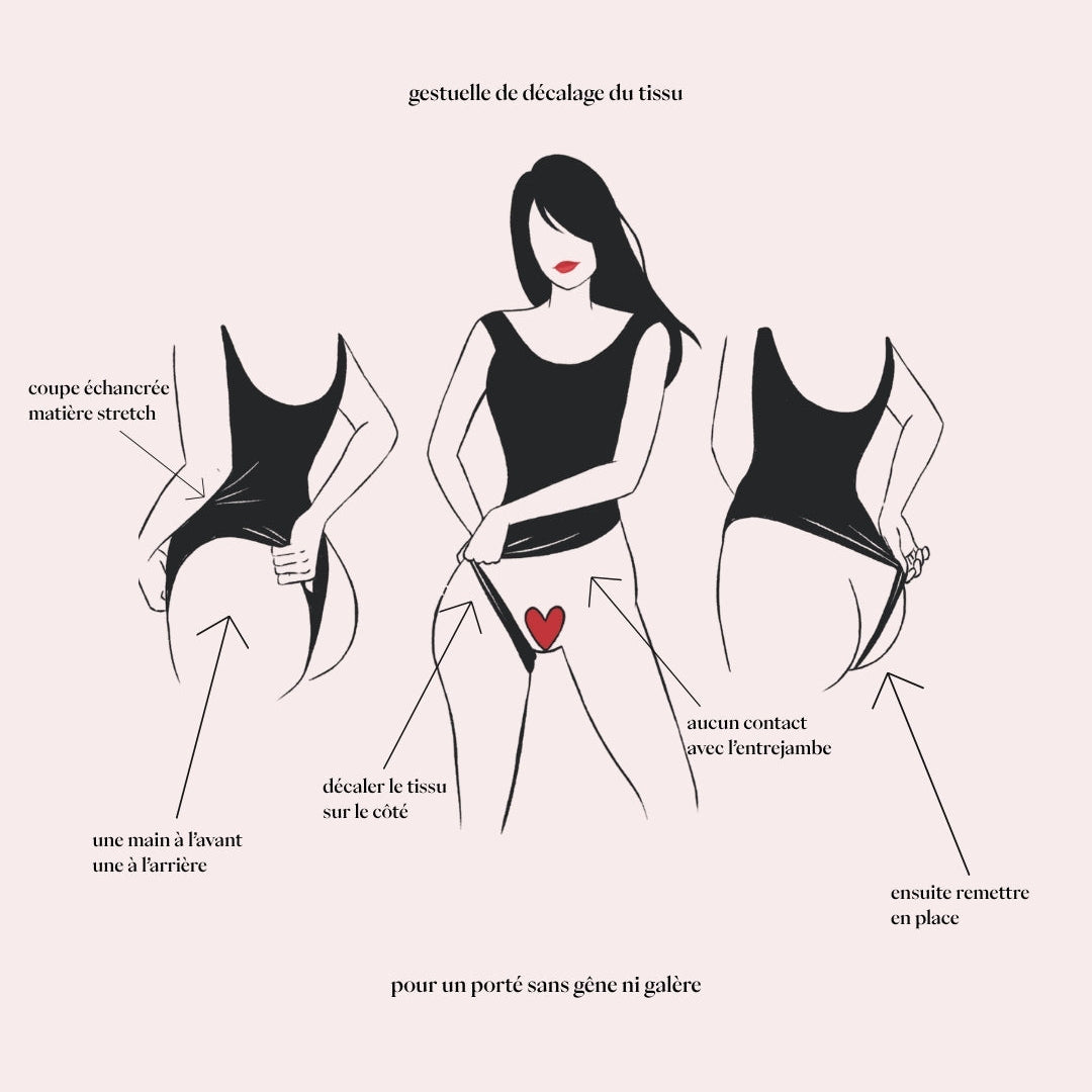 Comment décaler son body ? voilà l a gestuelle